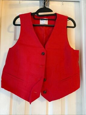 Old Navy Red Women's Vest